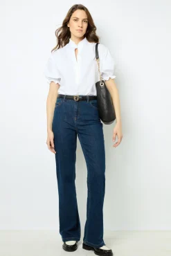 Raw flared jeans - ELYOR