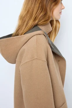 Reversible hooded coat - LANE