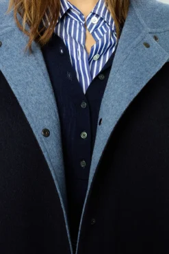 Reversible hooded coat - LANE