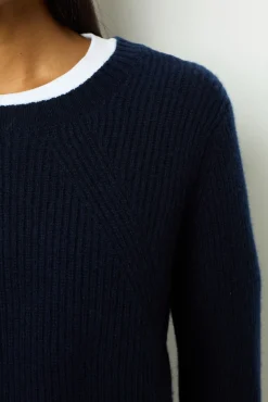 Ribbed wool sweater - JOYCA