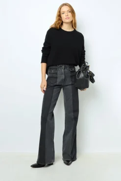 Round neck cashmere sweater - JOVITA