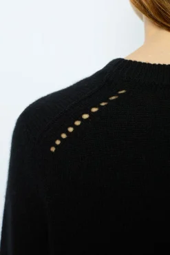 Round neck cashmere sweater - JOVITA