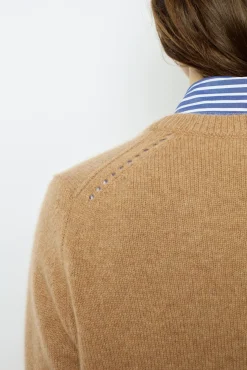 Round neck cashmere sweater - JOVITA