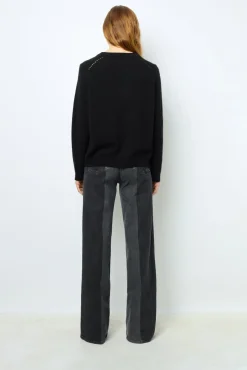 Round neck cashmere sweater - JOVITA