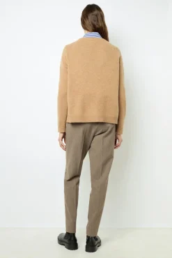 Round neck cashmere sweater - JOVITA