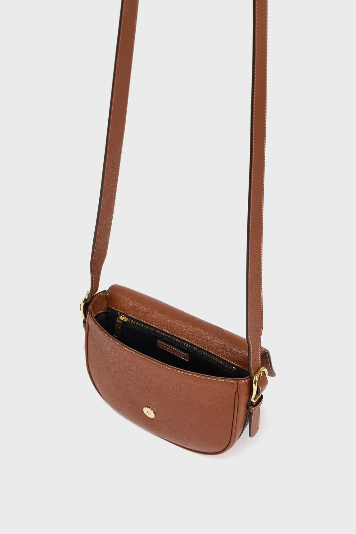 Saddle bag in leather - LE CAMILLE