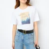 Screen-printed T-shirt - AMBRE