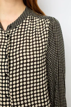 Shirt with a mix of dots - NARIN