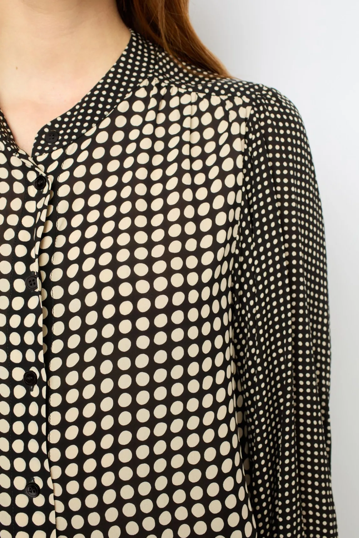 Shirt with a mix of dots - NARIN