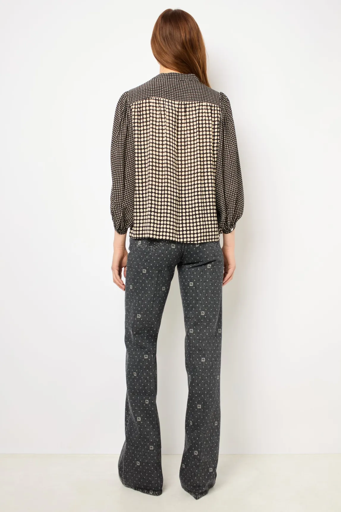 Shirt with a mix of dots - NARIN