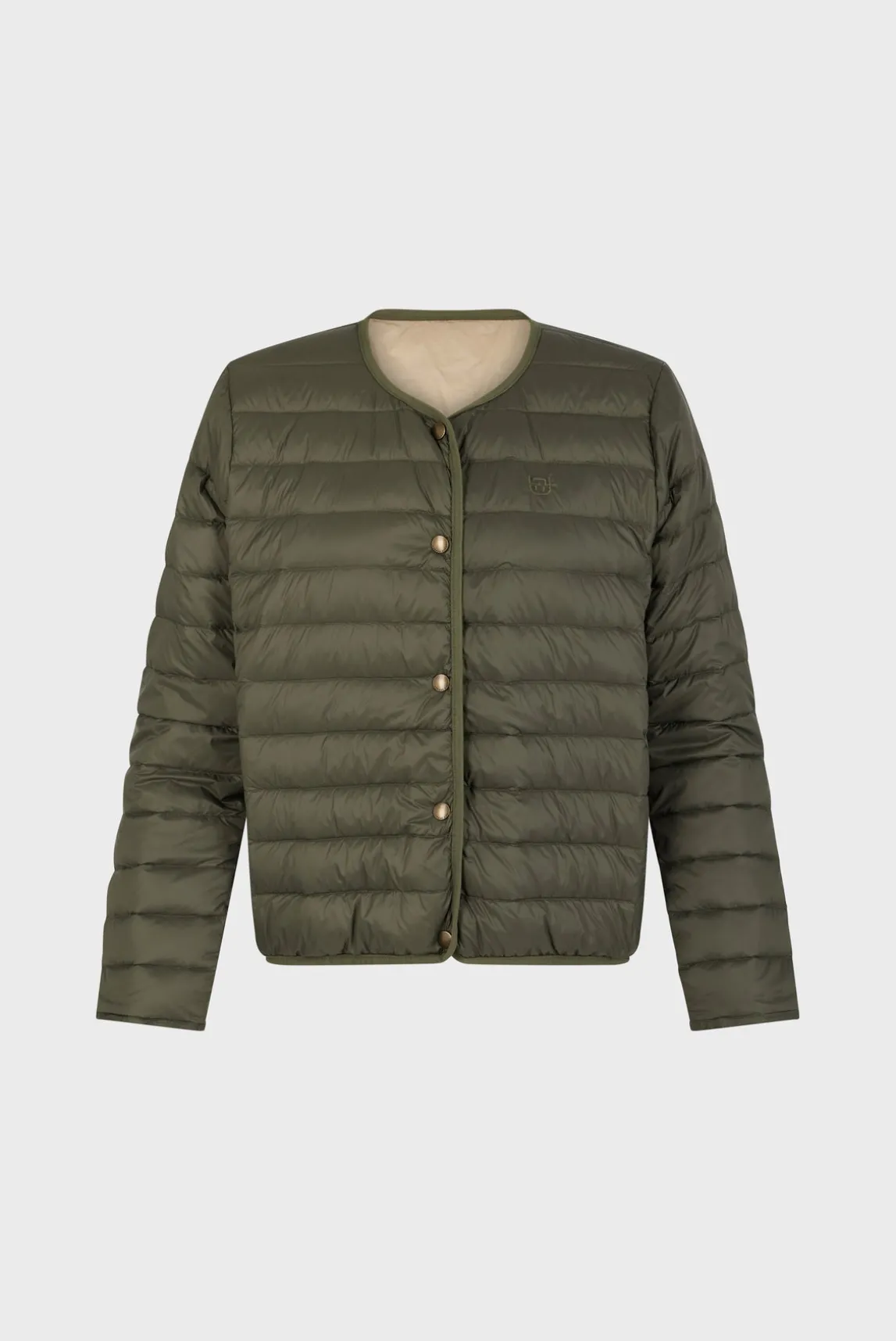Short reversible down jacket - LETITIA