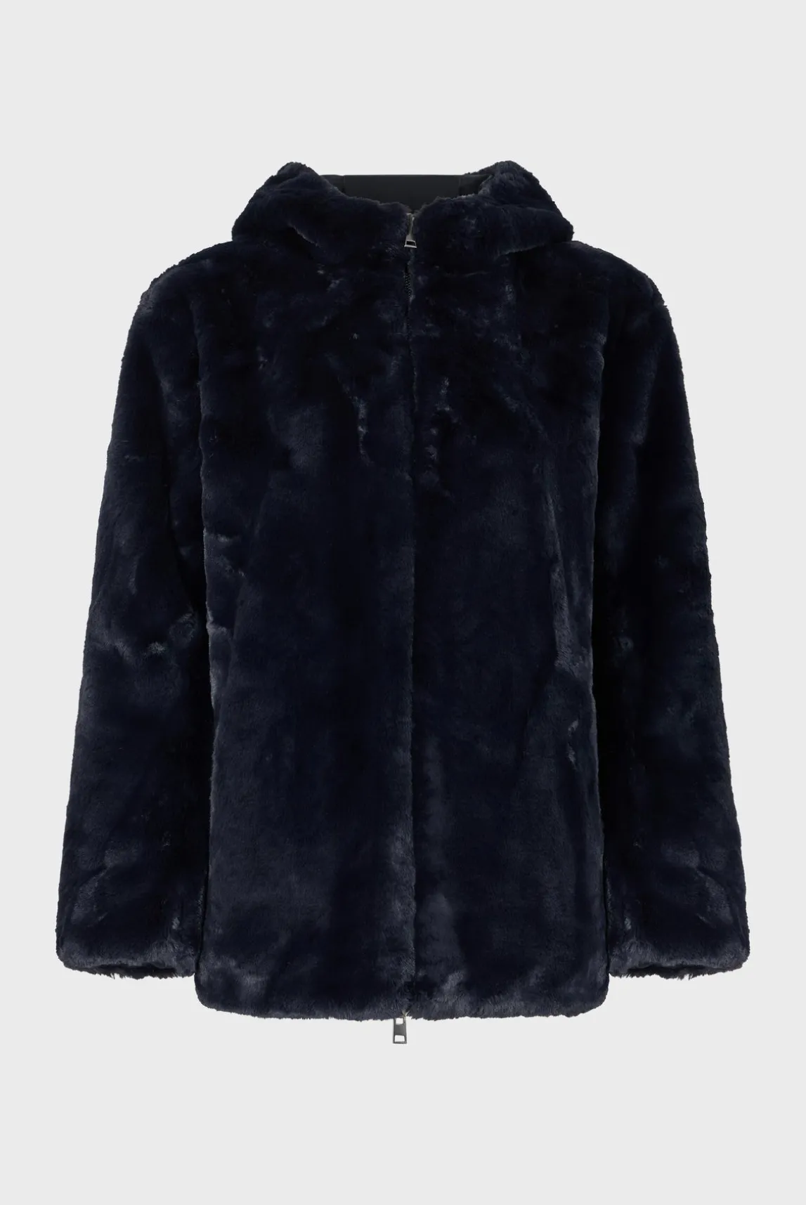 Short reversible parka in faux fur - LILYROSE