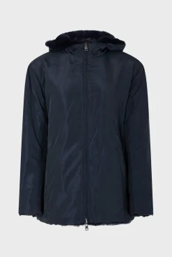 Short reversible parka in faux fur - LILYROSE