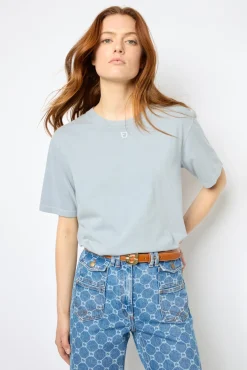 Short sleeves T-shirt with a logo - AZEMIA