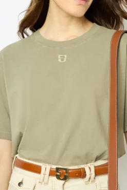 Short sleeves T-shirt with a logo - AZEMIA