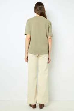 Short sleeves T-shirt with a logo - AZEMIA
