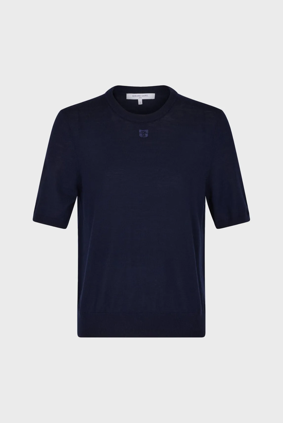 Short sleeves wool sweater - LYSEA