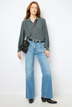Silk printed shirt - BASTIA