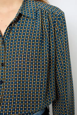 Silk printed shirt - BASTIA