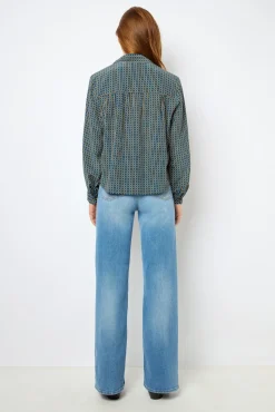 Silk printed shirt - BASTIA