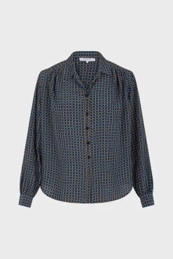 Silk printed shirt - BASTIA