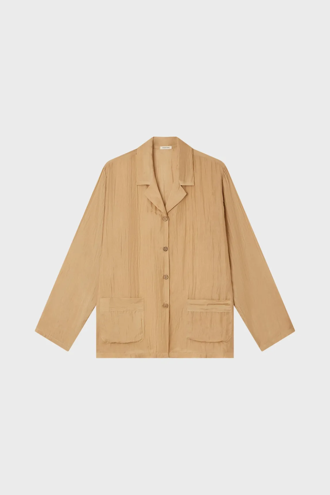 Silk pyjamas - beige