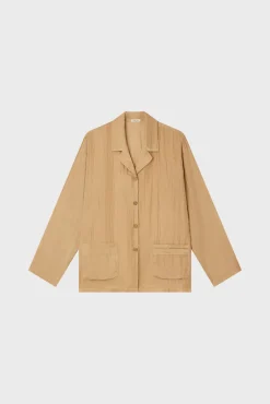 Silk pyjamas - beige