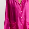 Silk pyjamas - fuchsia