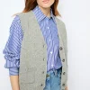 Sleeveless cardigan - JOSSELYN