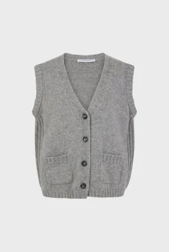 Sleeveless cardigan - JOSSELYN