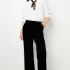 Smooth velvet pants - NORA