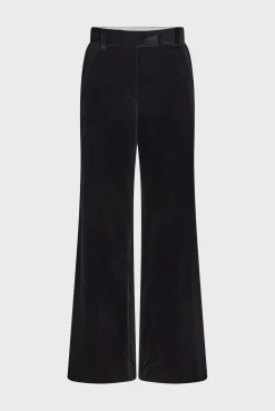 Smooth velvet pants - NORA