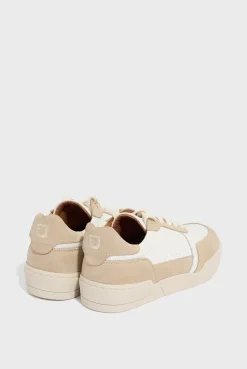 Sneakers aus Leder und Wildleder - NINA