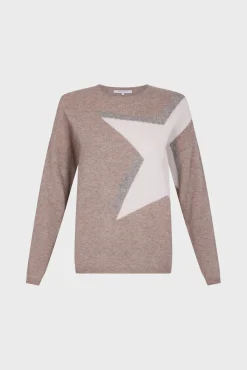 Star cashmere sweater - JANELA