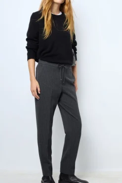 Straight cut striped pants - NEVA
