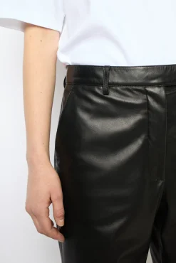 Straight leather pants - NOOR
