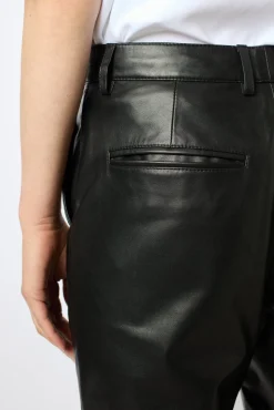 Straight leather pants - NOOR