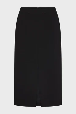 Straight mid-length skirt - CLAIRVIE