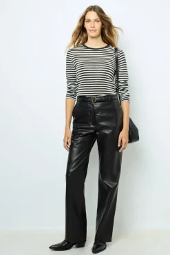Striped fine wo"])self.__next_f.push([1,"ol T-shirt - ATHENAIS