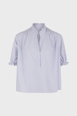 Striped popelin blouse - BAO