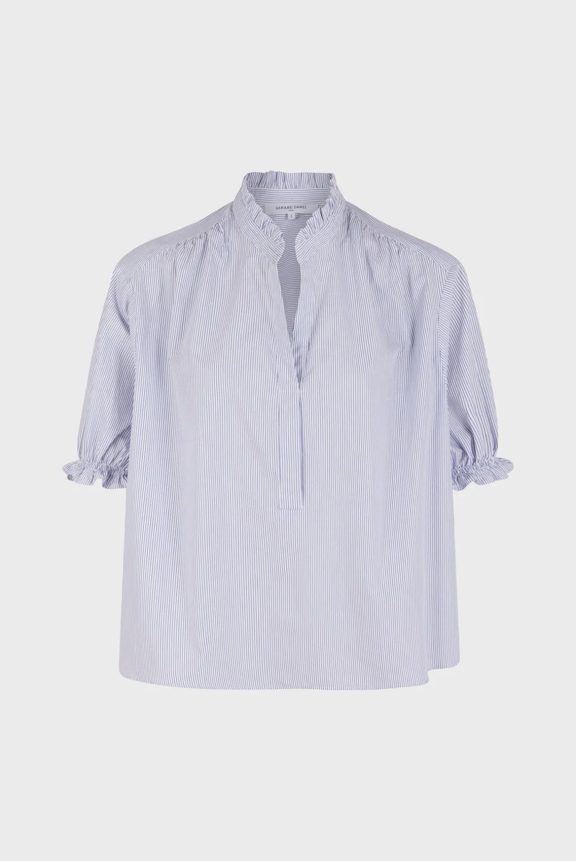 Striped popelin blouse - BAO