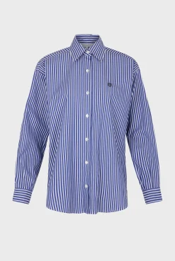 Striped poplin shirt - ARMENY