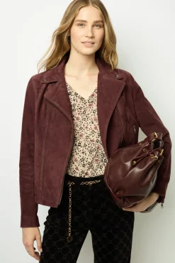 Suede jacket - BERNARDE