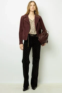 Suede jacket - BERNARDE