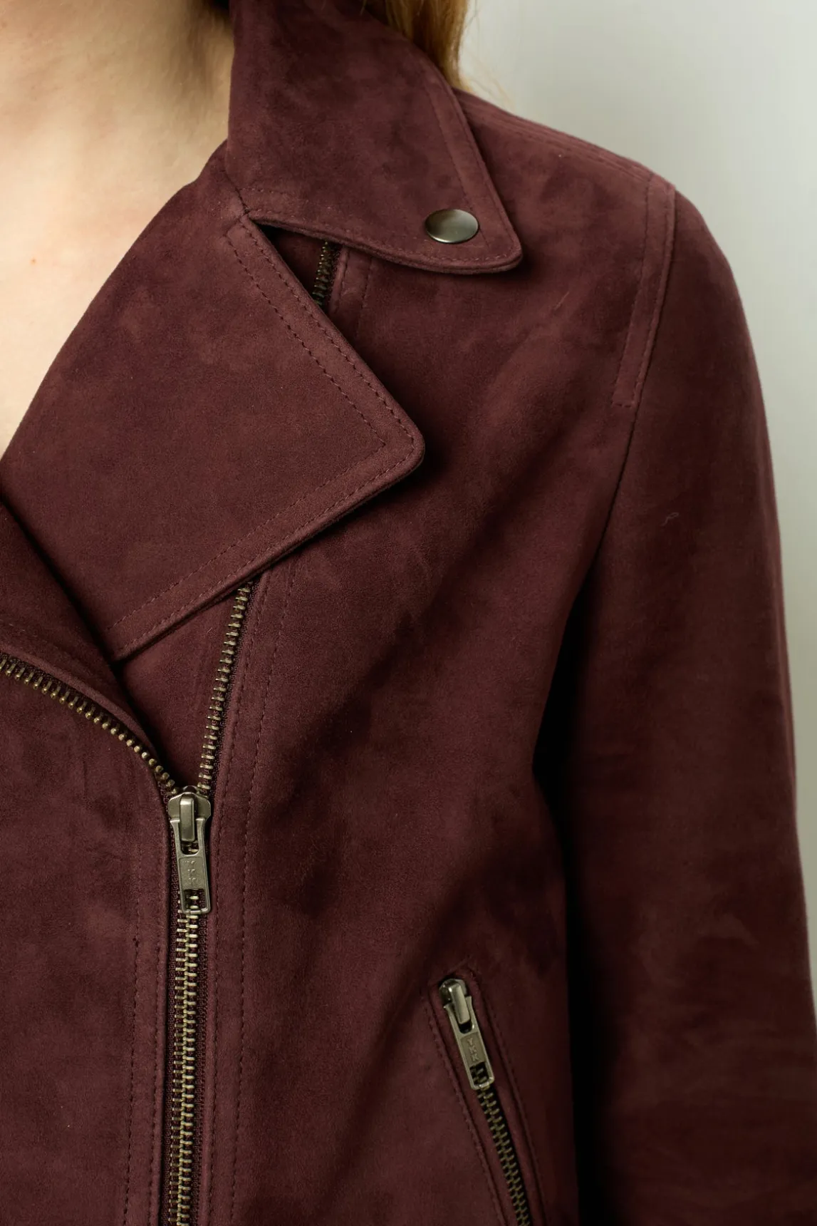 Suede jacket - BERNARDE