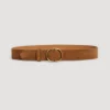Suede leather belt - PALOMA