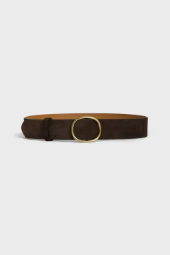 Suede leather belt - PALOMA