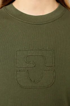 Sweatshirt with a logo - ADRIENNE