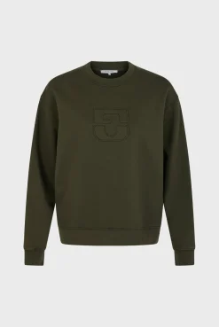 Sweatshirt with a logo - ADRIENNE