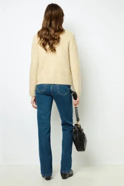 Thick cardigan with sequins - JANELLY